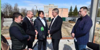 Брянский губернатор побывал на строительстве ФОКа в Карачеве - Газета Земля Трубчевская