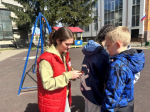 В Трубчевске провели всероссийскую акцию «Георгиевская ленточка»