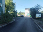 В Трубчевске благоустраивают дворовую территорию