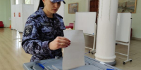 Росгвардейцы  участвуют в Едином дне голосования в Брянской области - Газета Земля Трубчевская