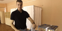 В брянской  Путёвке проголосовал участник программы «Брянские герои» - Газета Земля Трубчевская